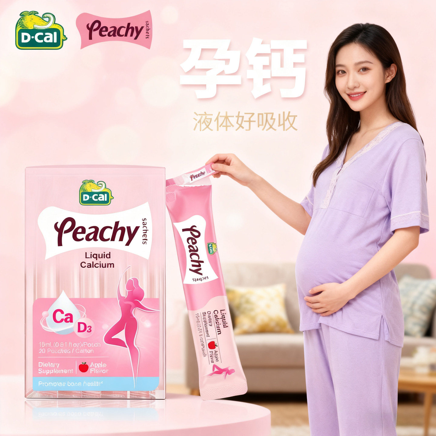 迪巧小粉条液体钙孕妇钙peachy女性孕期专用补钙柠檬酸钙天猫国际,保健食品/膳食营养补充食品,钙镁锌,淘宝优惠券,粉丝福利购,淘宝优惠卷