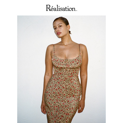 RealisationPar真丝吊带连衣裙