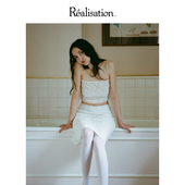 The RealisationPar 真丝天鹅绒透视慵懒纯欲风吊带背心 Odette