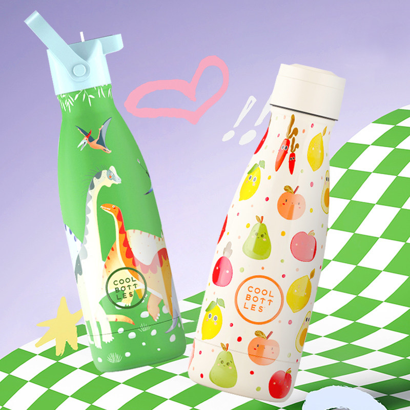 西班牙coolbottles夏季水杯保温杯男女可爱直饮吸管随行便携杯子,餐饮具,保冷/保温杯,淘宝优惠券,粉丝福利购,淘宝优惠卷