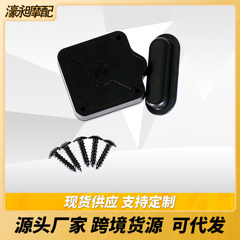 摩托车配件适用哈雷大滑翔双灯滑翔后尾箱自动式拉绳旅行箱