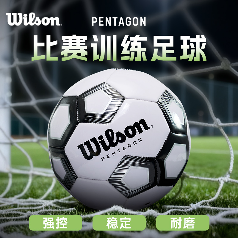 Wilson威尔胜足球小学生专用球儿童室外比赛训练中考学生专用4号