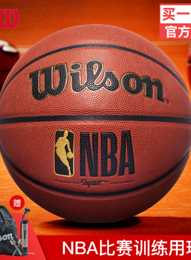 Wilson威尔胜篮球官方正品7号NBA比赛专用室外耐磨儿童5号女生6号