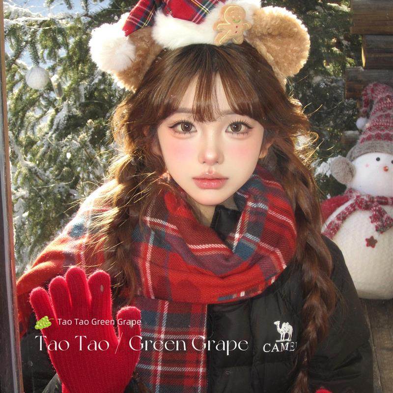 可爱小熊耳朵圣诞帽子毛绒发箍女游乐园达菲熊拍照发饰秋冬头箍,饰品/流行首饰/时尚饰品新,发饰,淘宝优惠券,粉丝福利购,淘宝优惠卷