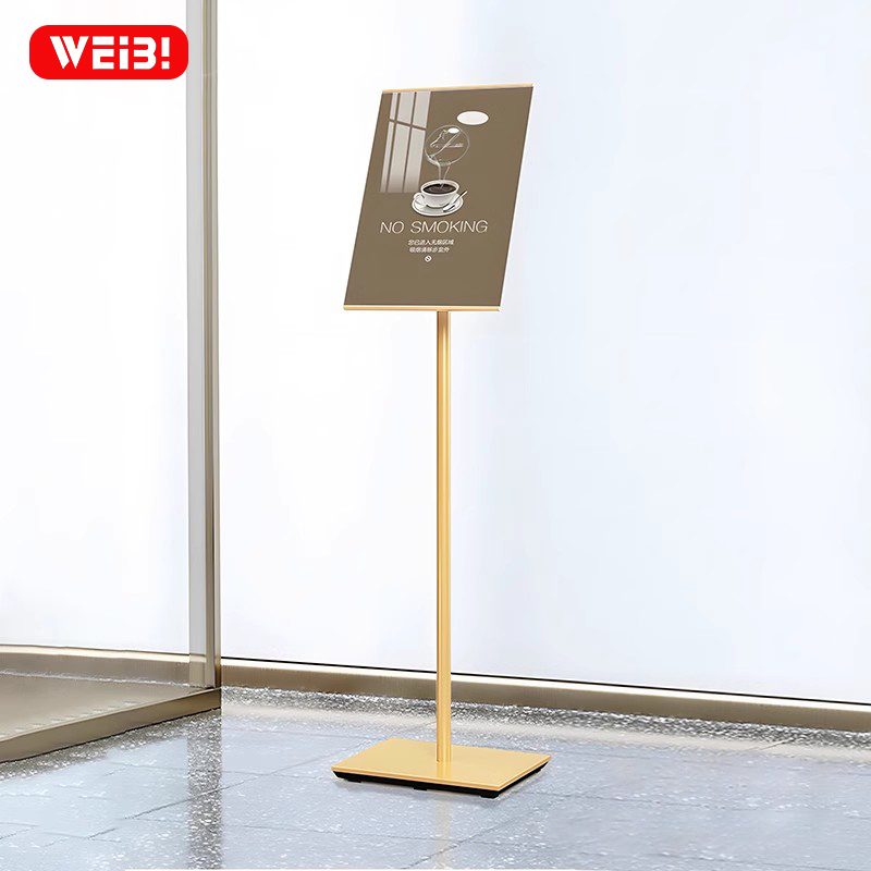 a4亚克力广告牌水牌展示架子立牌展示牌a3导向指示牌立式pop支架