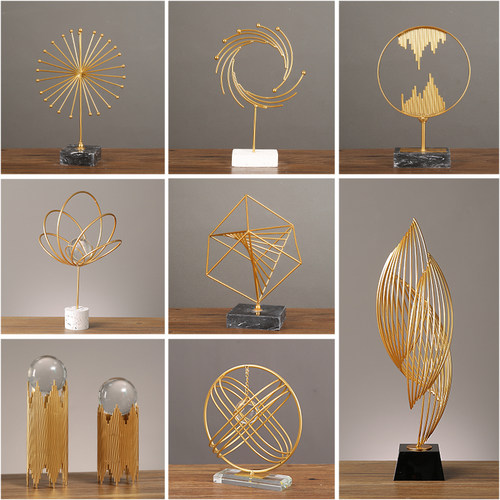 高级感艺术酒柜电视柜办公室摆件