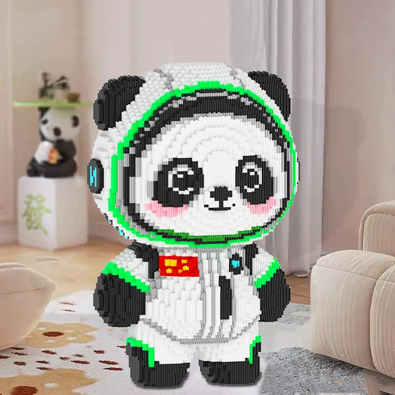 熊猫积木2025新款女生高颜值仙气