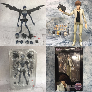 国产 figma 夜神月 硫克 琉克 路克 死神 死亡笔记 关节可动 手办