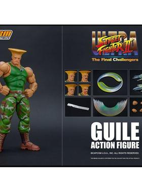 祖国版Storm Toys 1/12 街头霸王2 GUILE 古烈 美国大兵 SDCC手办
