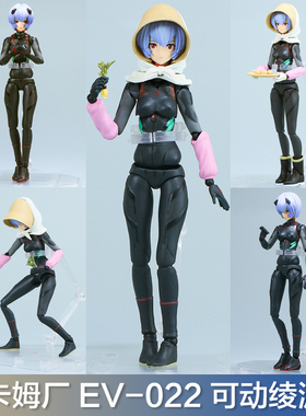 阿卡姆厂 EVA转轮科技EV-022新剧场版绫波丽可动手办模型摆件公仔