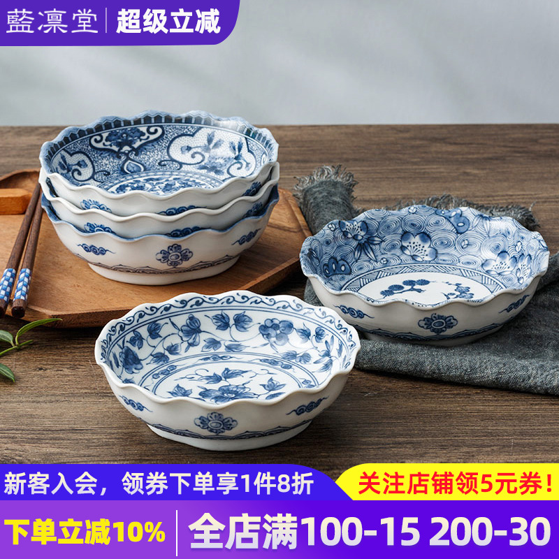 古韵清风日式进口陶瓷钵碗深碟