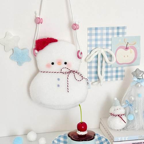 日稚商店小雪人笔袋大容量可爱