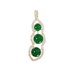 胸针设计感小众女款西装外套高档别针创意绿色豌豆荚夏季配饰胸花