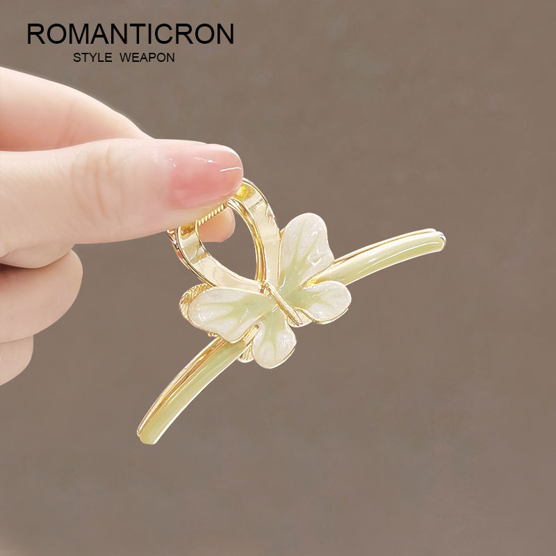 蝴蝶抓夹韩国优雅气质中号ins