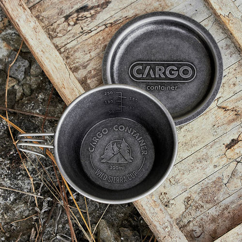 韩国CARGO雪拉碗户外不锈钢餐具收纳包at雪拉碗露营野营小餐盘