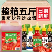 番茄酱沙拉酱黑胡椒酱甜辣酱蜂蜜芥末酱280g酱料调味货品营养组合