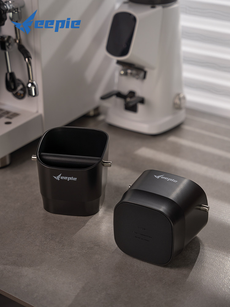 feepie啡派加厚粉渣盒敲渣桶接咖啡废渣盒收纳意式咖啡机敲渣家用