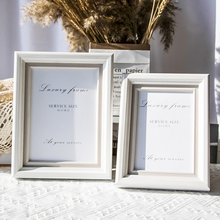 油画棒相框摆台挂墙6寸简约画框挂墙装裱影楼照片墙8寸10寸