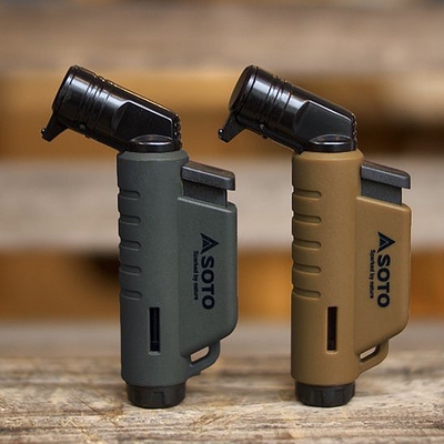 日本进口sotoST-486防风打火机可伸缩露营户外便携迷你点火器喷枪