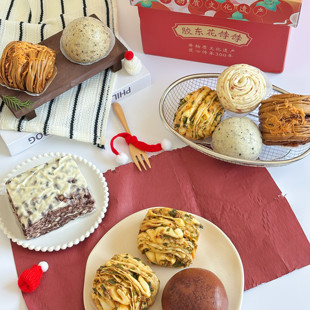 长长久久馒头礼盒新年手工馒头礼盒新中式面点山东特产馒头多口味