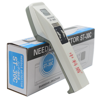 验针机ST-30C检针器手持高精度食品药材服装断针检测仪中科盾