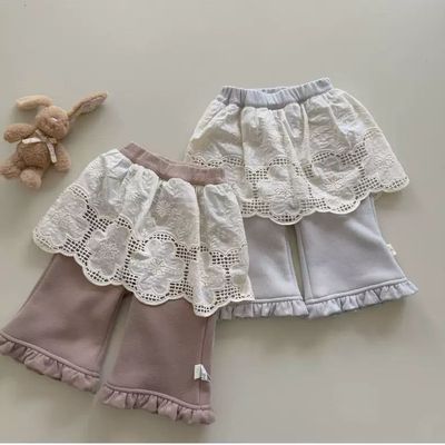 女宝韩系蕾丝花边屁帘裤