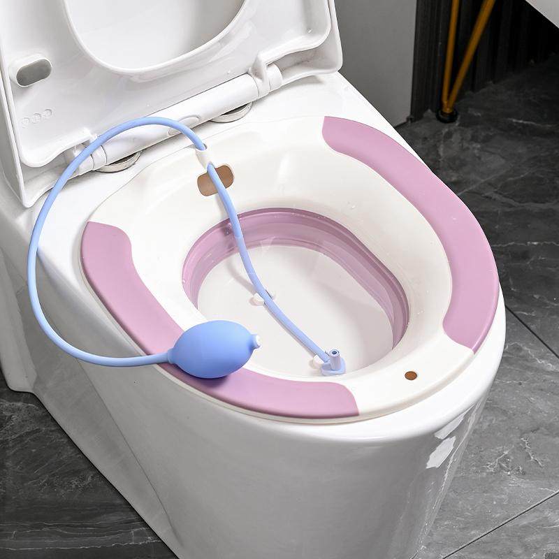 坐浴盆女士孕妇月子男痔疮专用免蹲清洗泡药熏蒸折叠马桶盆神器,家庭/个人清洁工具,坐浴盆,淘宝优惠券,粉丝福利购,淘宝优惠卷