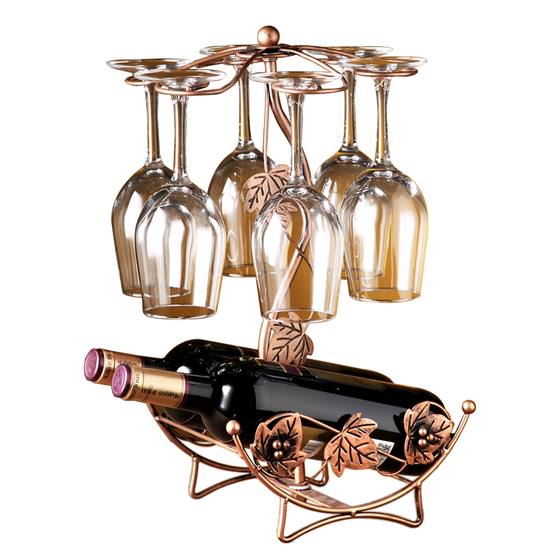 红酒杯套装家用水晶玻璃高脚杯葡萄红酒杯醒酒器创意个性奢华高档