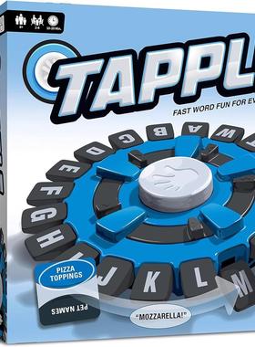 亚马逊儿童tapple字母疯火轮游戏快节奏桌游棋盘游戏益智玩具