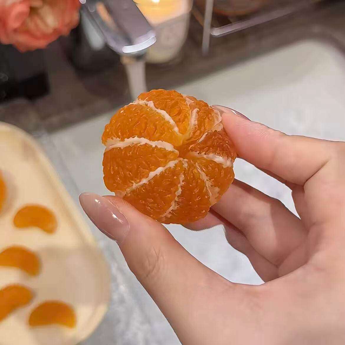 橘子香皂水果皂精油皂沐浴洗手皂香薰精油皂