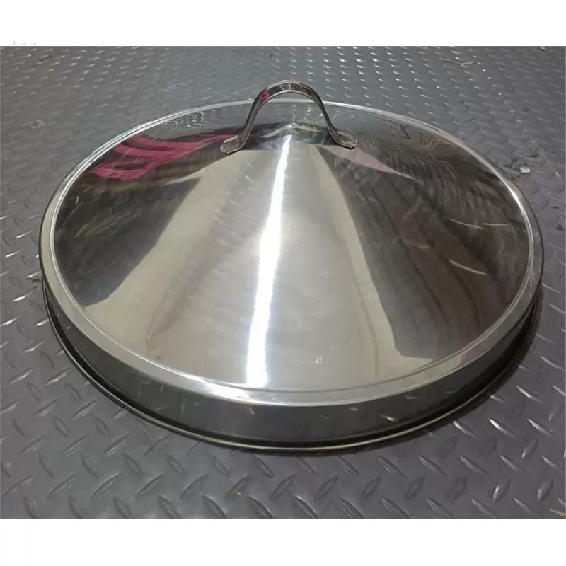 单买蒸笼盖子 不锈钢特大锅盖多款圆形锅盖商用蒸格脚架厨房用品