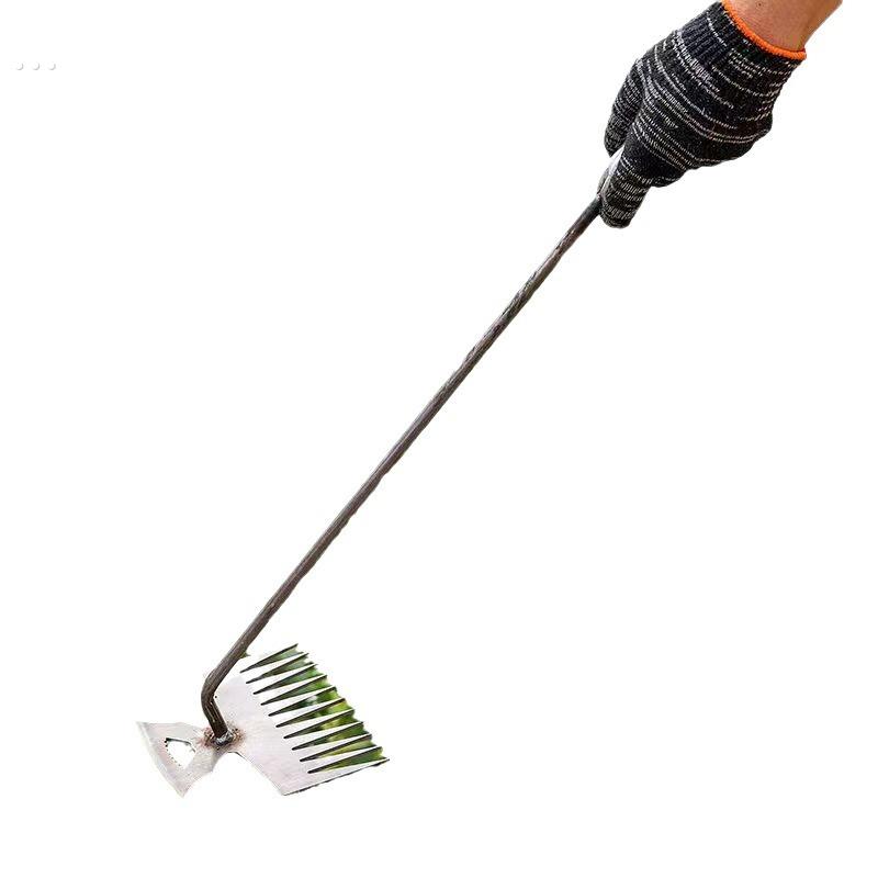 新款除草神器连根拔草工具园艺耙子除根锰钢小号手握式松土挖野菜