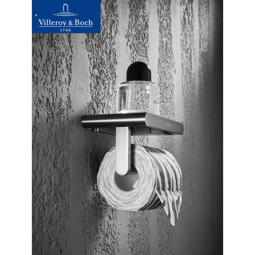 德国经典纸巾架浴室全铜无打孔纸卷浴室壁挂式厕纸架卷纸架