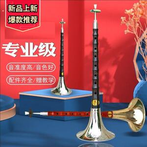 唢呐乐器初学者大全吹奏类适合男生的吹中国传统锁啦钠喇叭江西碗