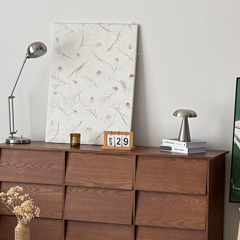 现代简约植物花卉治愈系客厅沙发背景墙装饰画卧室玄关艺术墙壁画