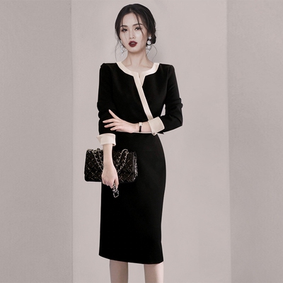 高级感轻奢气质优雅修身显瘦裙子