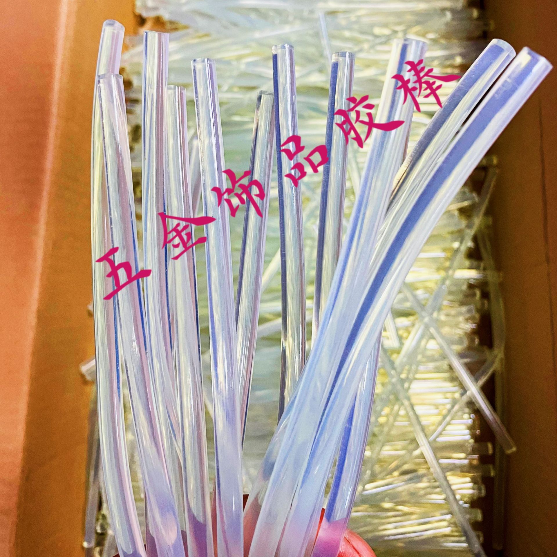 高透五金饰品手工点胶热熔胶棒厂家胶条首饰dyi高温高粘度