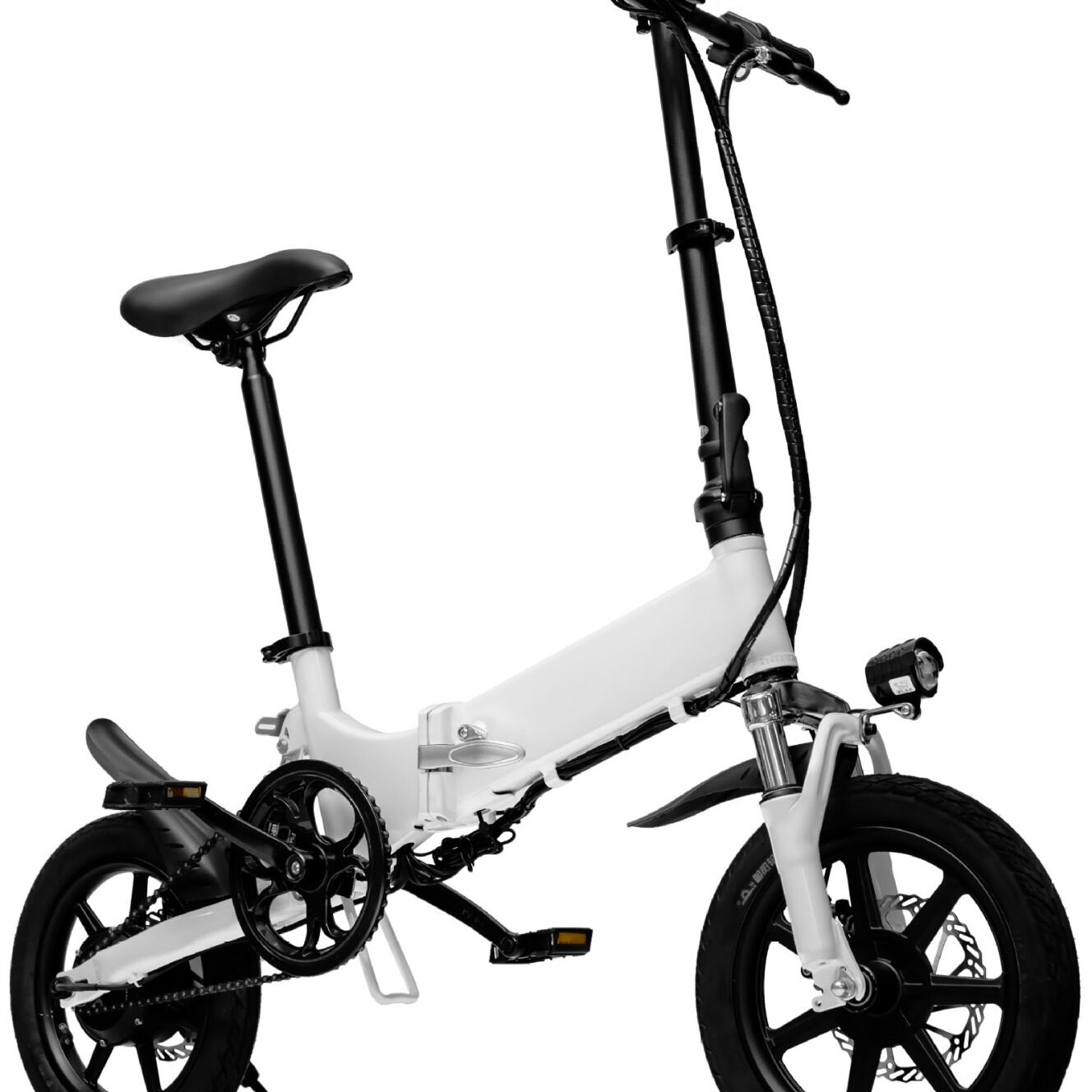 电动自行车成人14寸折叠电单车铝合金助力电动车轻便代驾车出口