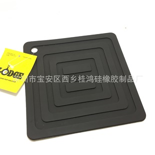 lodge硅胶锅垫防烫餐垫把手套防滑隔热锅垫