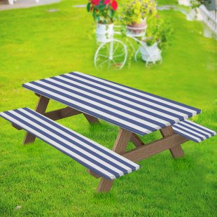 户外桌椅防层套野餐露营防水罩户外三件套来图可定线条系列一套起