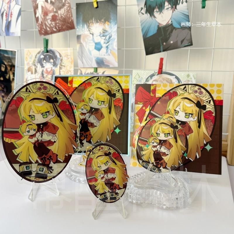 【幕醒森林】脑叶公司周边Malkuth Angela Gebura 吧唧徽章钥匙扣