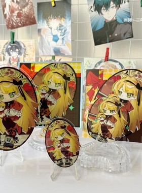 【幕醒森林】脑叶公司周边Malkuth Angela Gebura 吧唧徽章钥匙扣