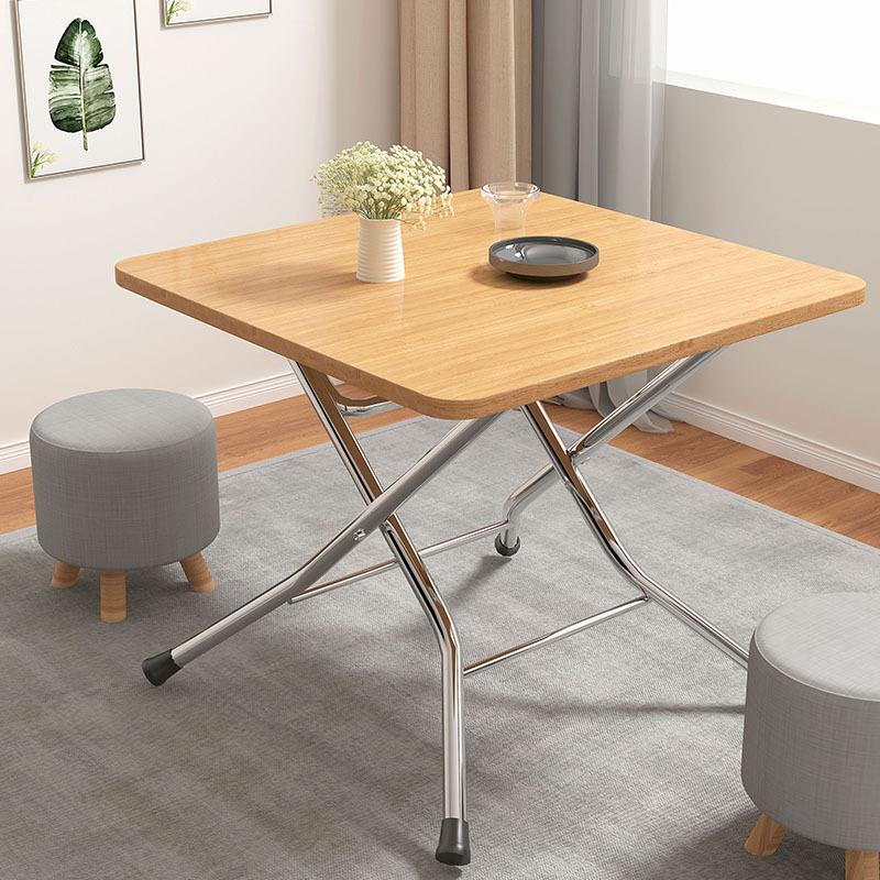 小桌子可折叠餐桌家用小户型简易出租屋户外便携式摆摊吃饭桌方桌