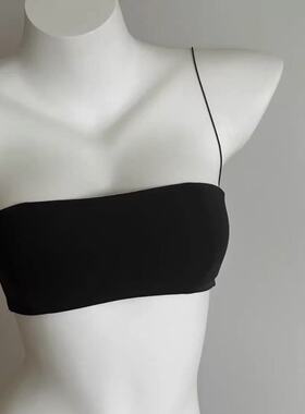 【MYQoQstore 】美背内衣女细肩带薄款大胸显小性感聚拢文胸