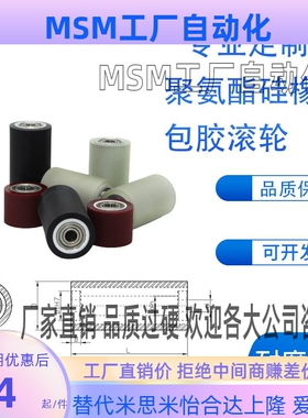 RORA-D20/25/30-L15/20/25/30/40/50型聚氨酯耐磨包胶滚轮