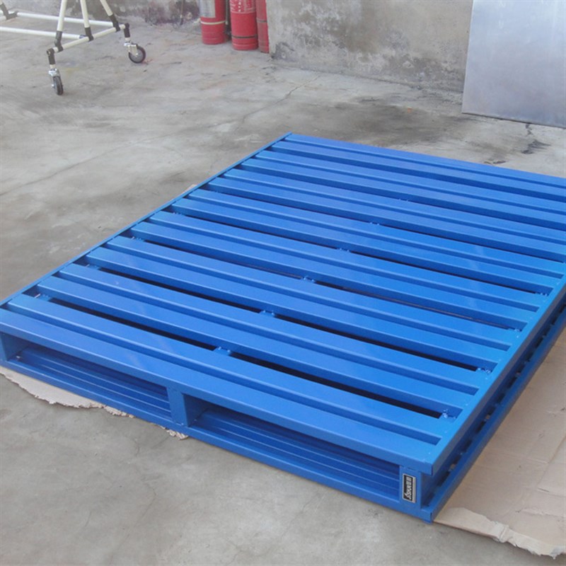 双面码垛可堆叠铁托盘加厚重型3吨载重金属托盘钢托盘尺寸120*100