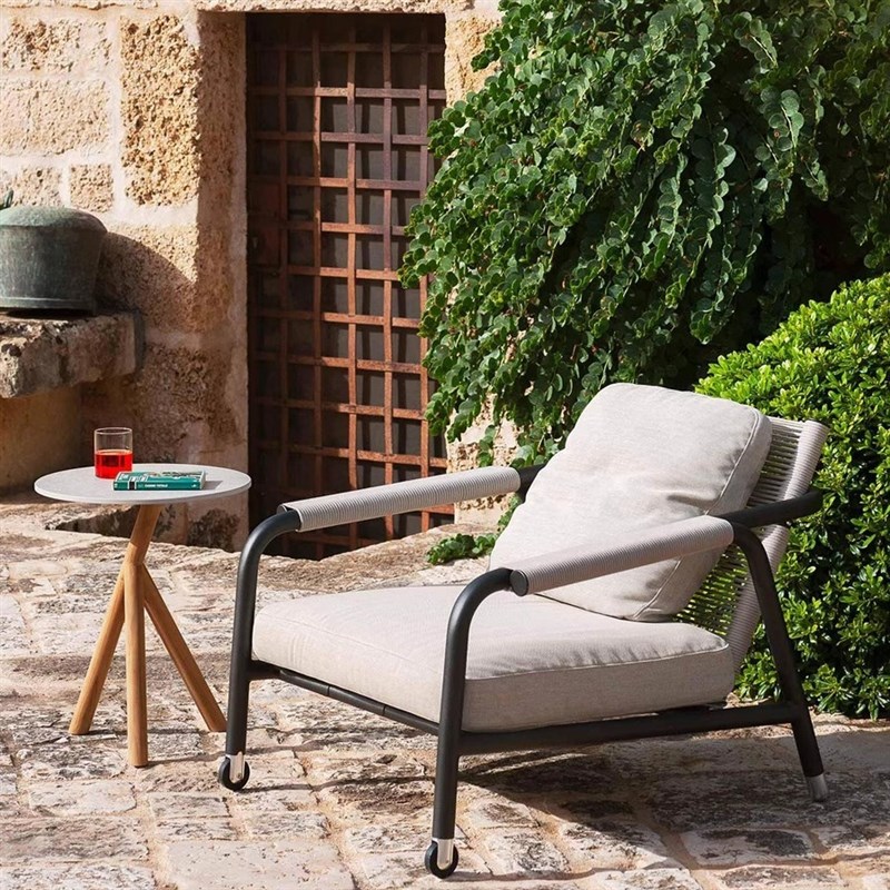 户外阳台沙发藤编花园庭院三件套茶几组合时尚藤椅露天室外家具