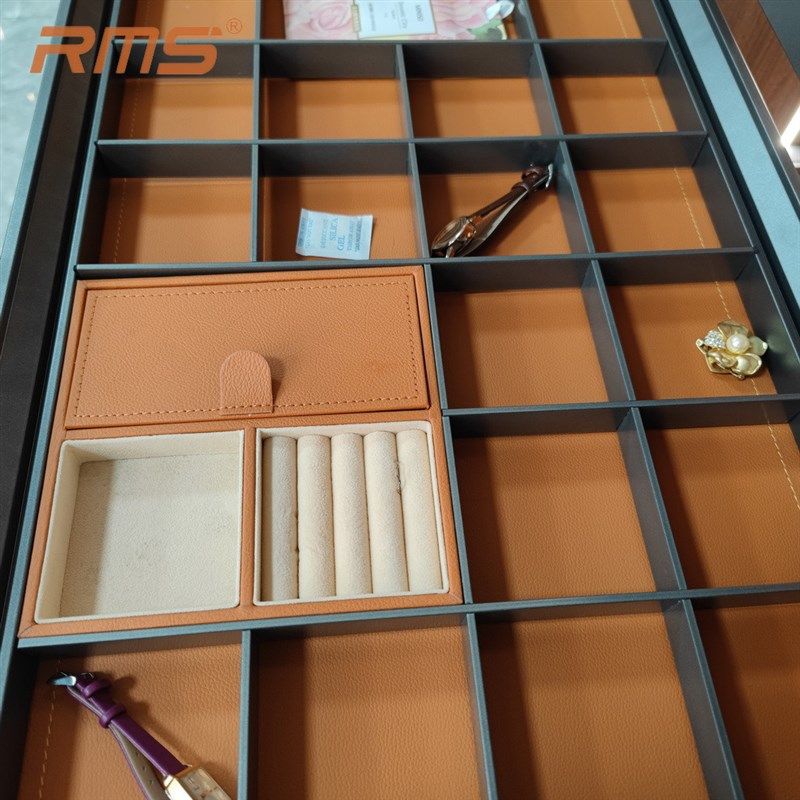 衣柜皮质多功能分类盒格子抽珠宝首饰收纳格绒布皮革推拉平篮格抽,基础建材,家具连接件,淘宝优惠券,粉丝福利购,淘宝优惠卷