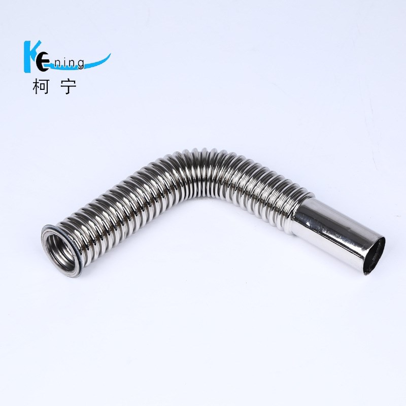 201不锈钢厨房下水管304波纹管厨房洗菜盆洗手盆厨房下水器套装