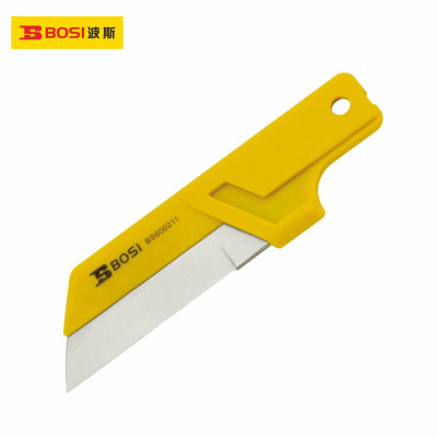 波斯工具 VDE绝缘直平型可换式电缆刀片 绝缘电工刀片BS600211